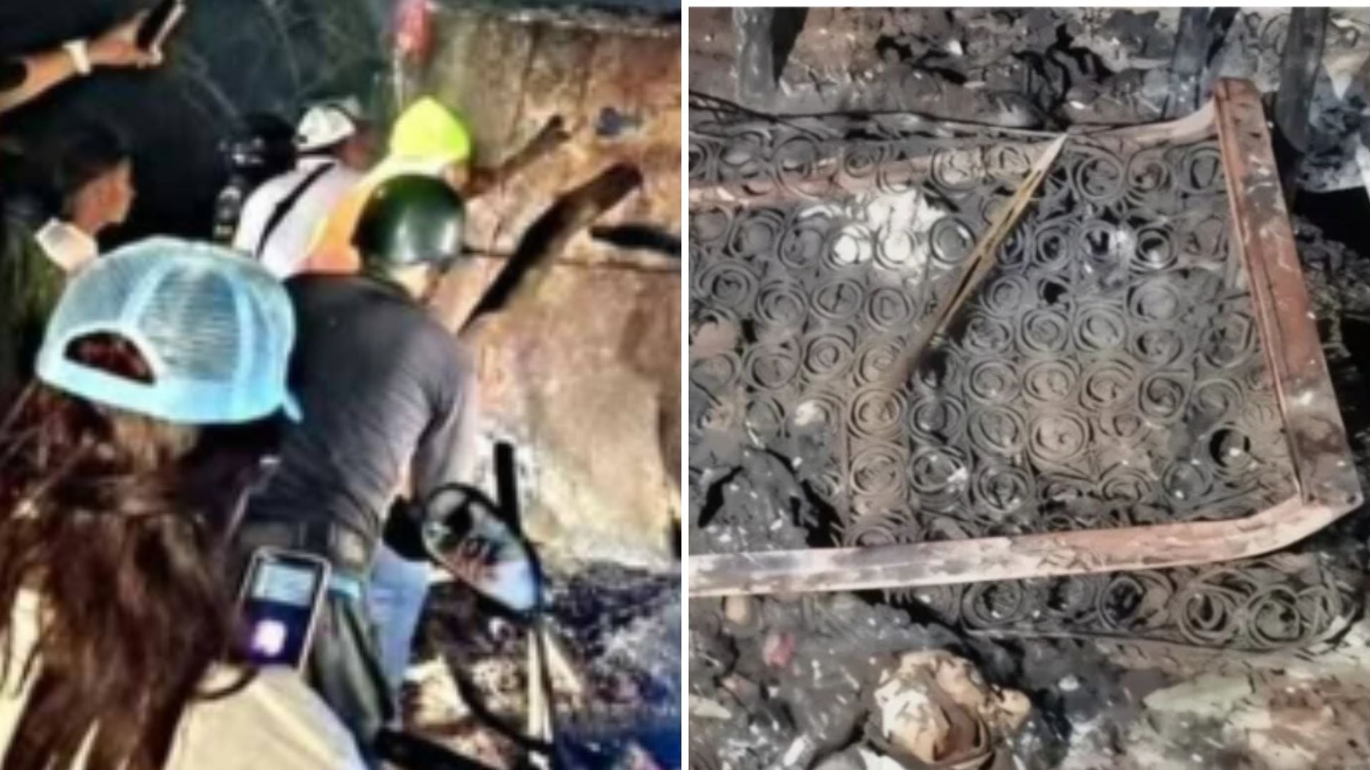 Incendio de vivienda en Ocumare del Tuy (Miranda, Venezuela) - Fotos: X
