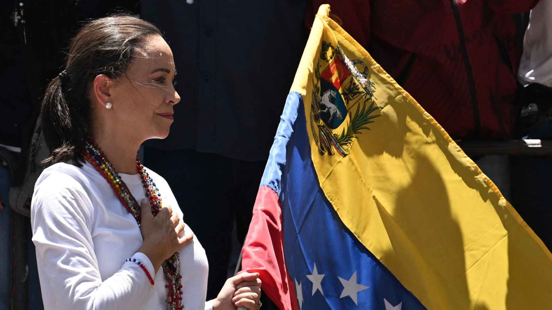 María Corina Machado - Foto AFP