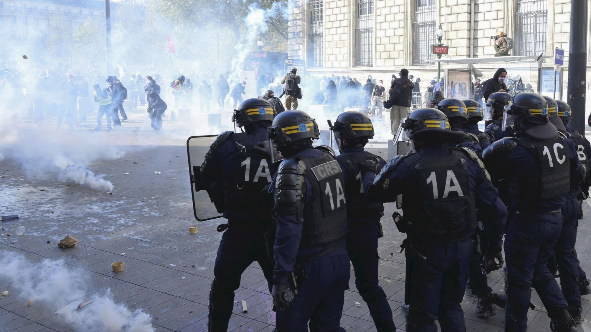 Protestas en Francia - AFP