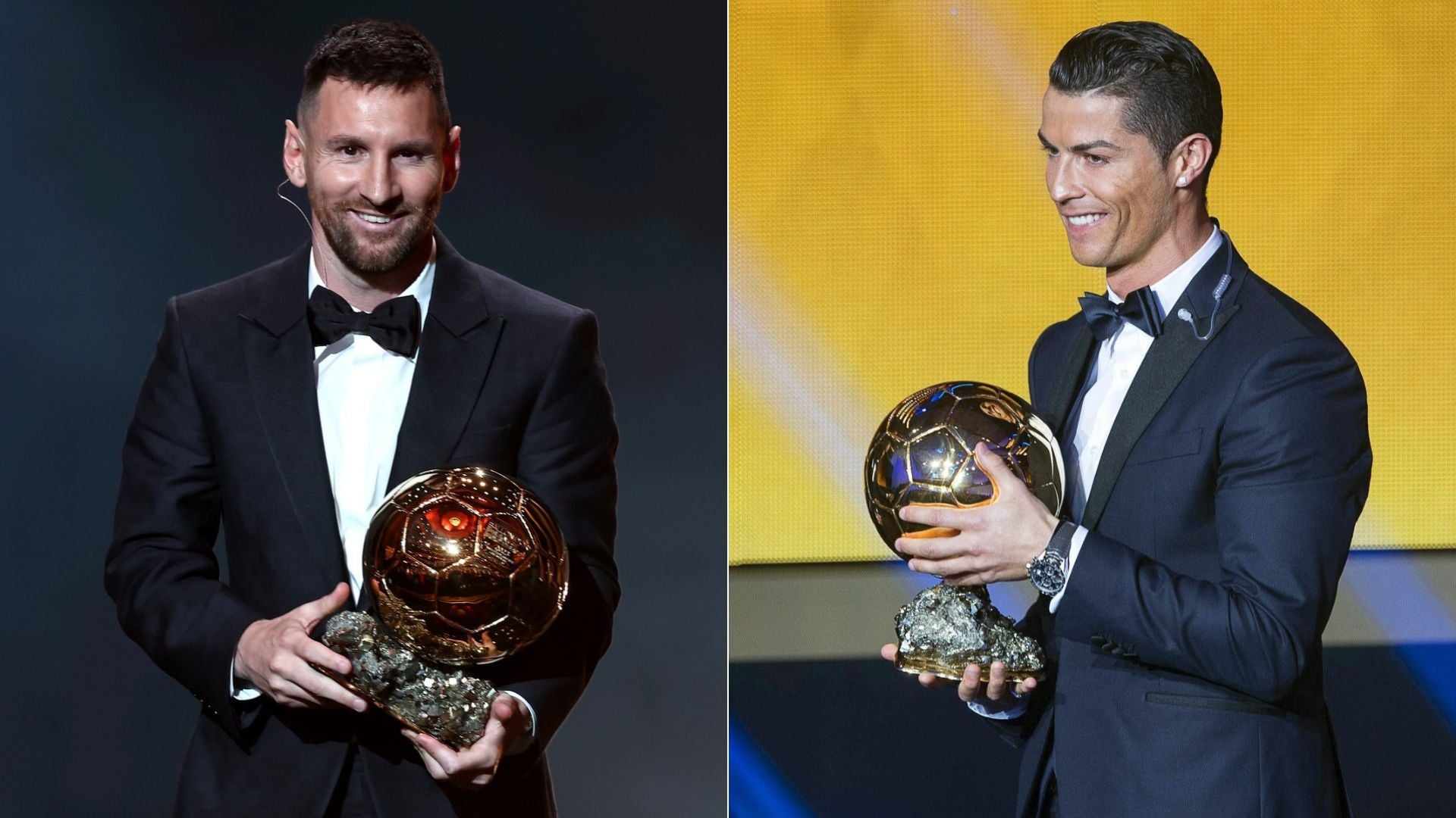 Lionel Messi y Cristiano Ronaldo - Fotos: EFE