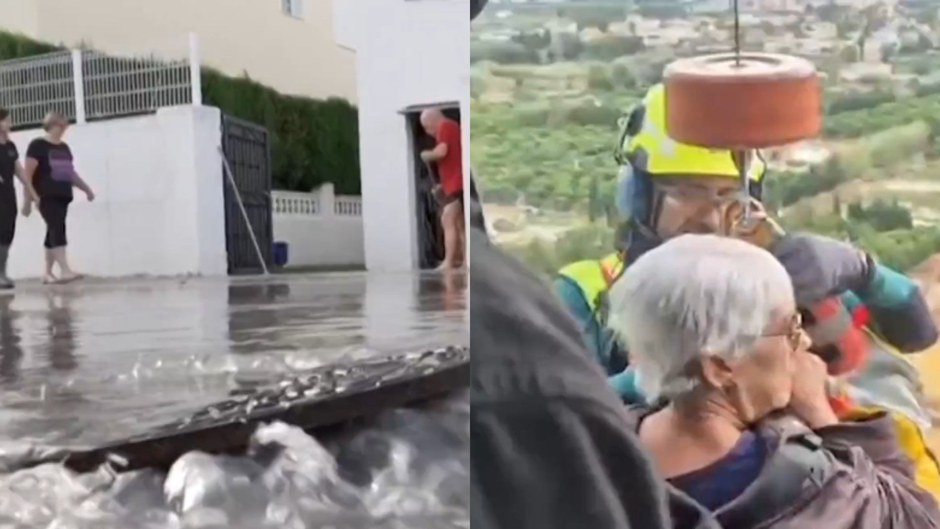 Inundaciones en España por la tormenta Adam / FOTO: Captura de pantalla