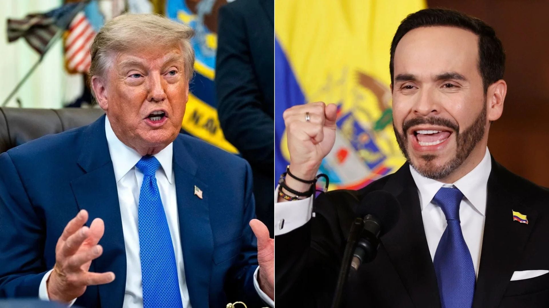 Donald Trump y Abelardo de la Espriella-Foto EFE