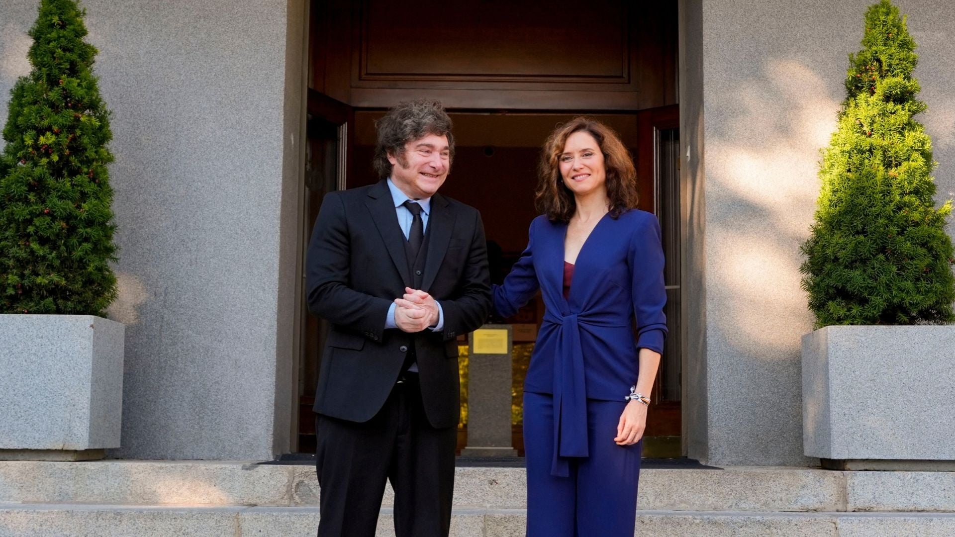 Javier Milei y Isabel Díaz Ayuso - EFE