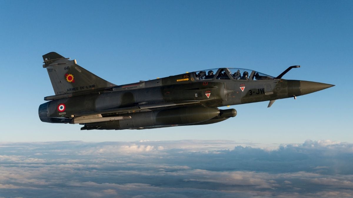 Avión Mirage 2000D (AFP)