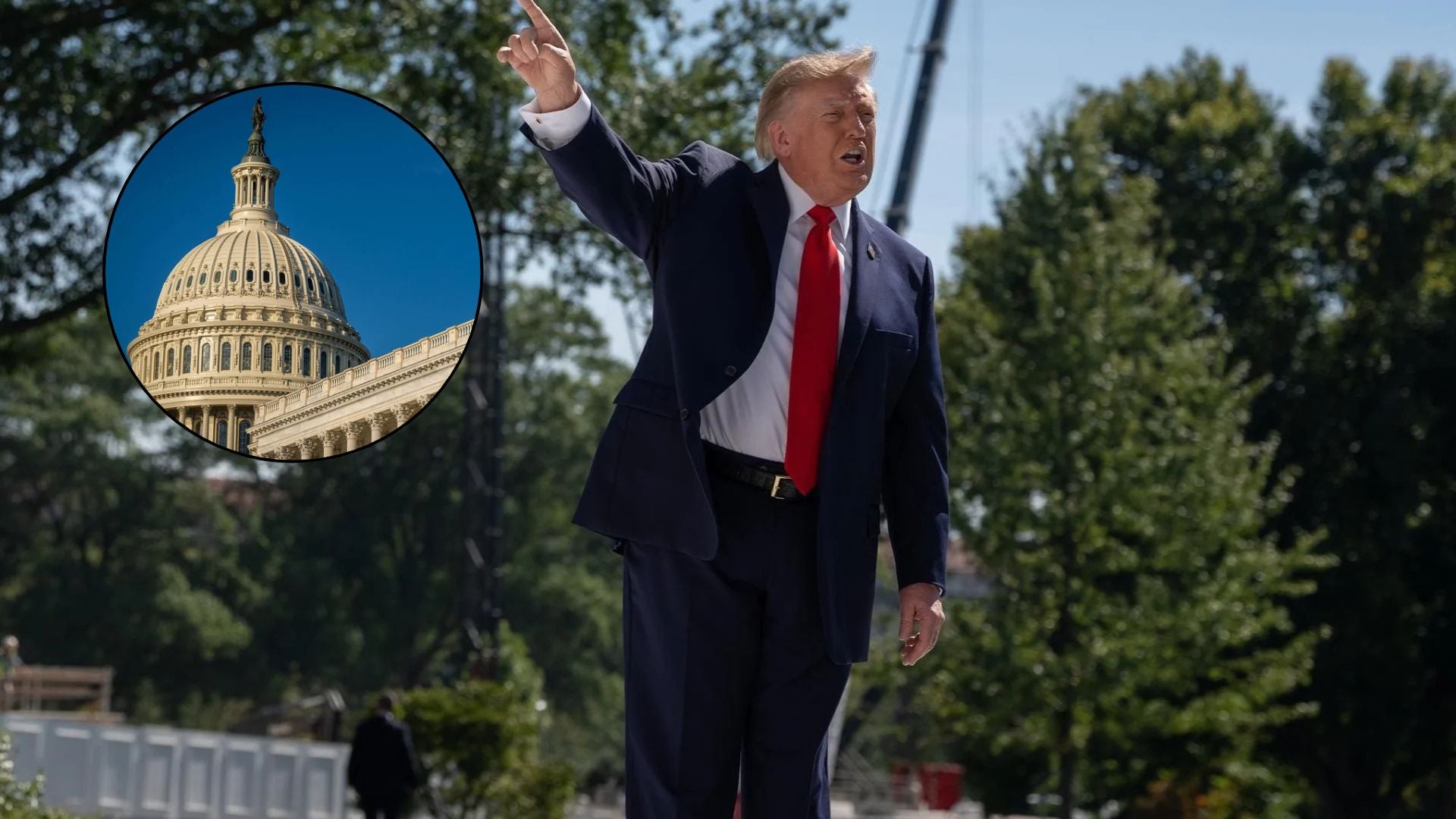 Donald Trump, presidente de Estados Unidos y líder del partio republicano -Foto: EFE-Canva