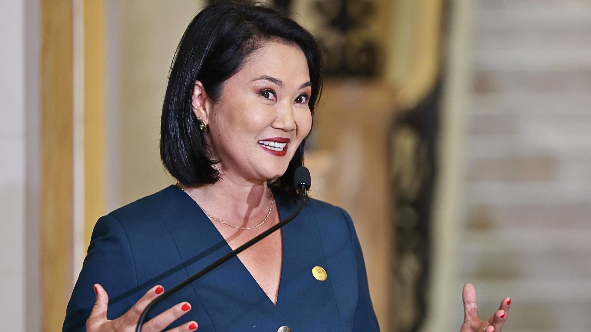 Keiko Fujimori, presidente de Perú - Foto: EFE