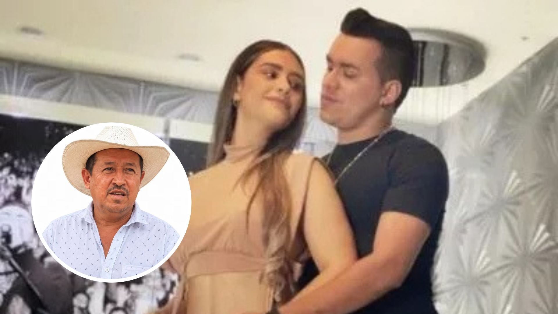 Padre de Sonia Restrepo viuda del fallecido cantautor Yeison Jiménez-Foto Tomada de redes