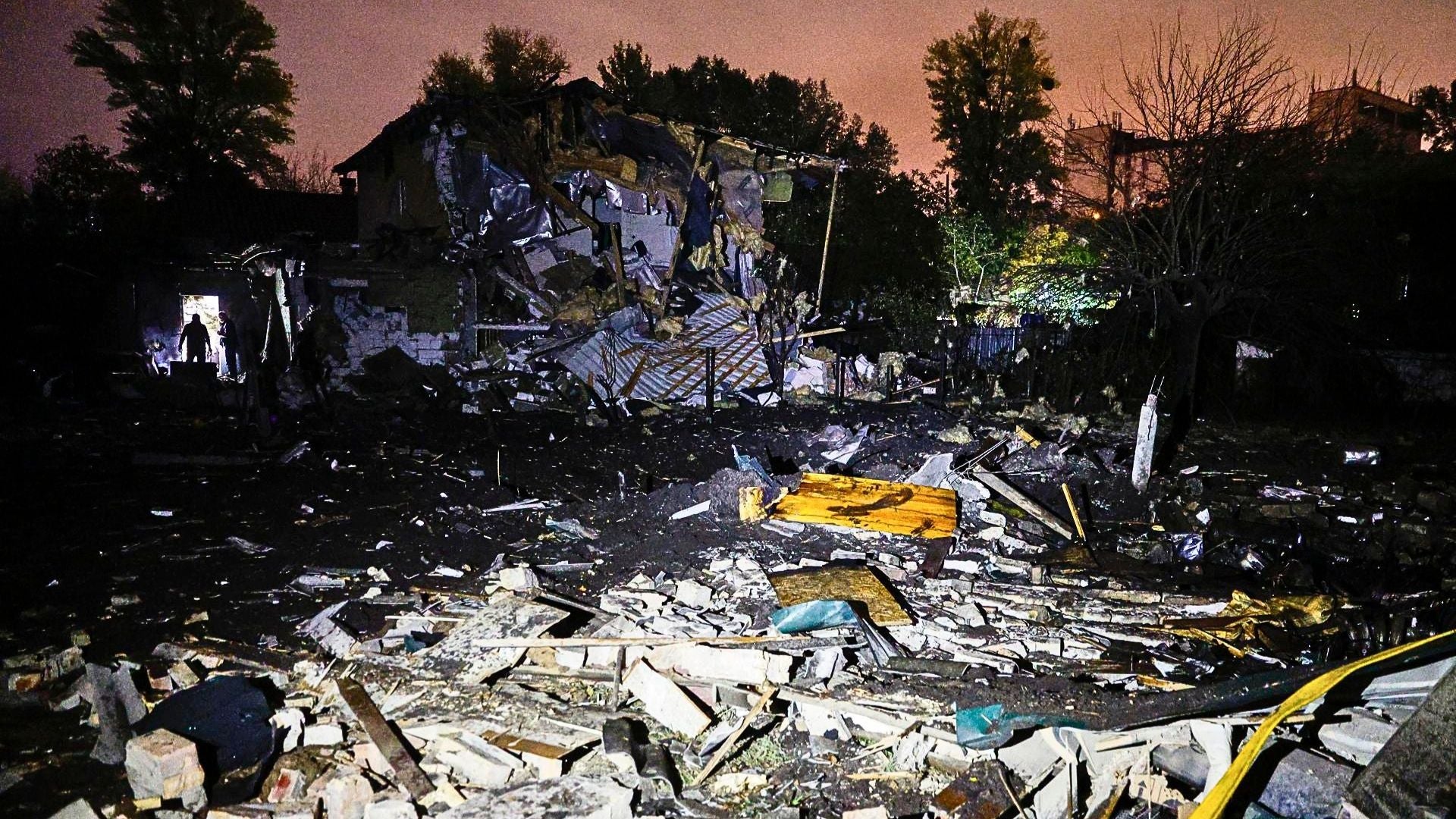 Ataques de Rusia en Kiev, Ucrania - Foto: EFE