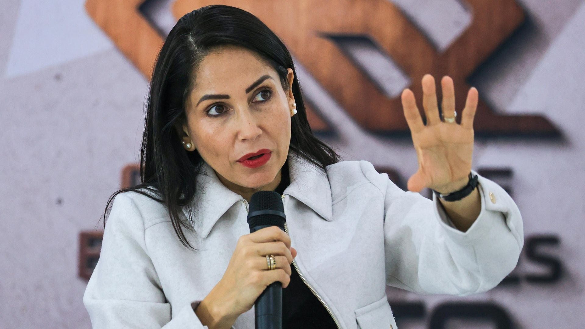 Luisa González, excandidata presidencial ecuatoriana - Foto: EFE