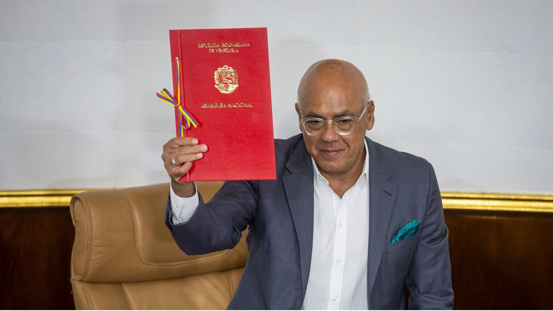 La cabeza de la Asamblea Nacional del régimen, Jorge Rodríguez-Foto: EFE