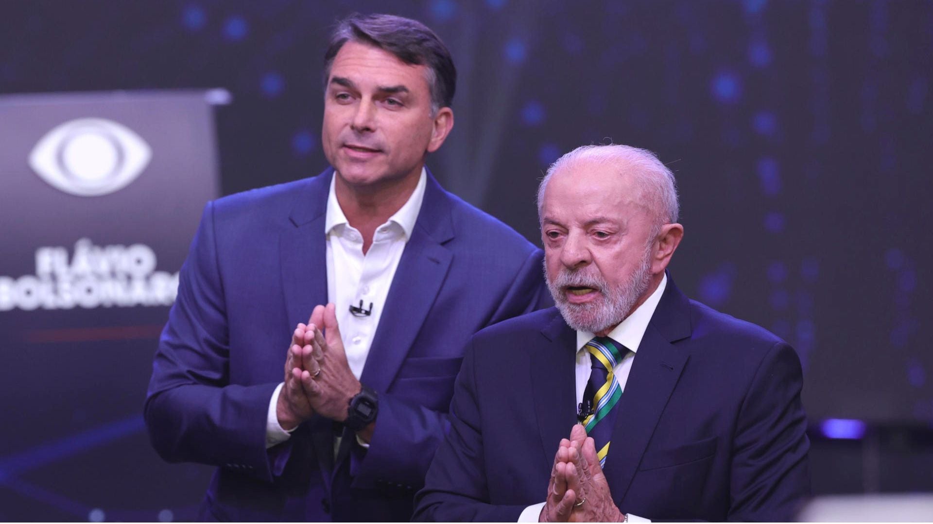 Flavio Bolsonaro y Lula da Silva - Foto: EFE