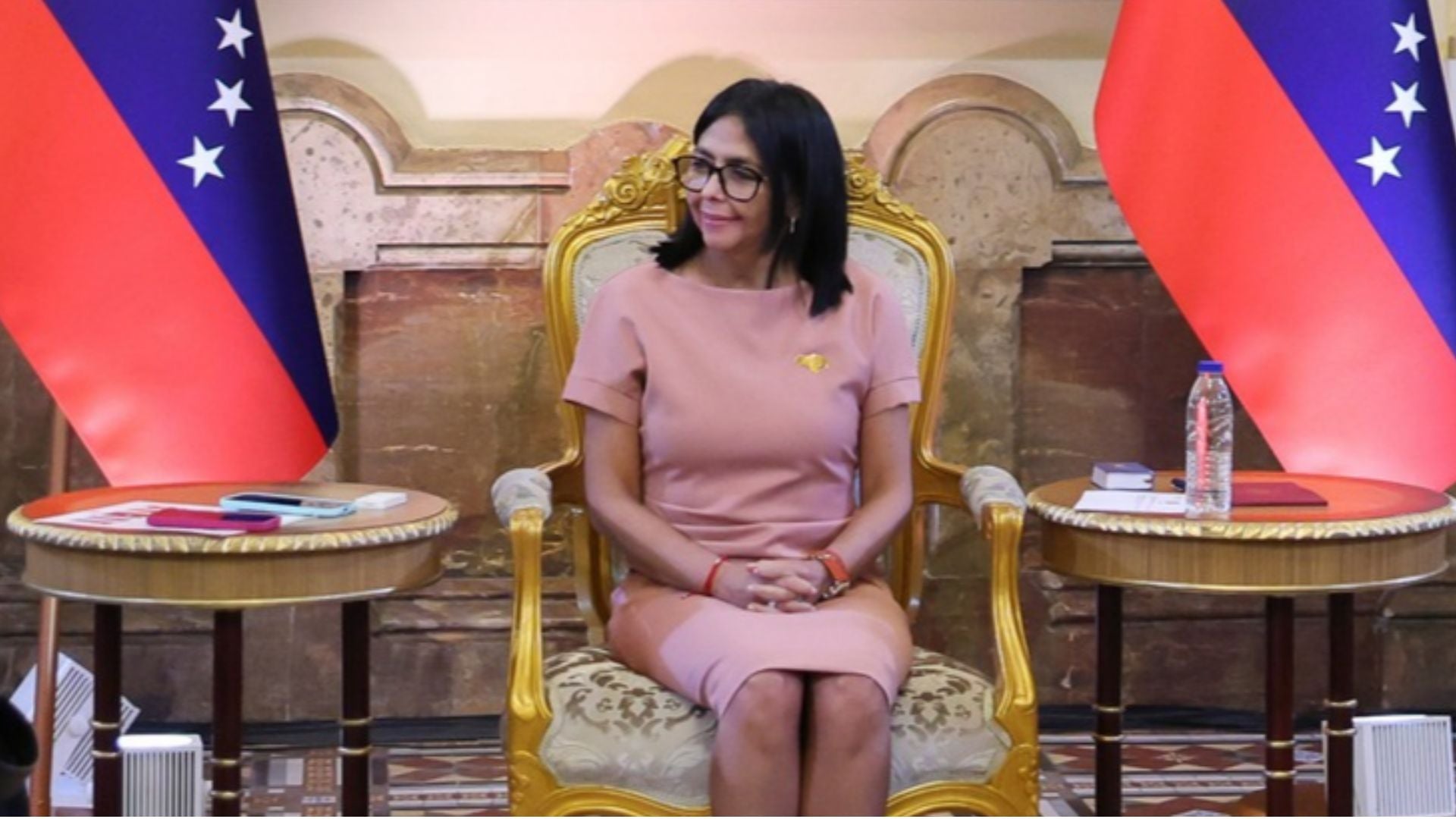 Delcy Rodríguez, jefe encargada del régimen venezolano - Foto: EFE