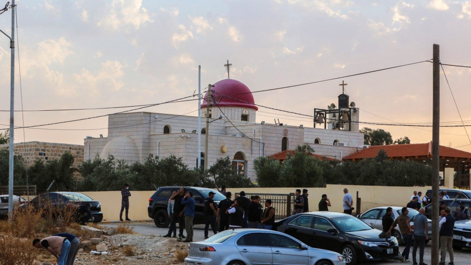Iglesia centro de ataque en Jordania (AFP)