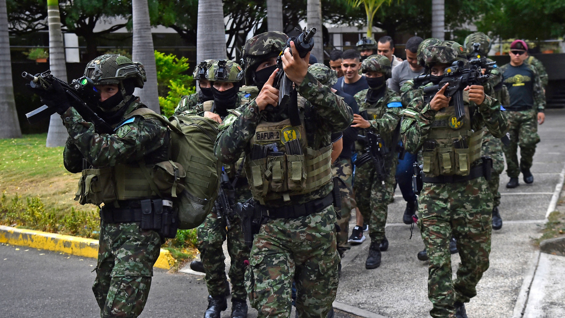 Soldados del Ejército colombiano | Foto: AFP
