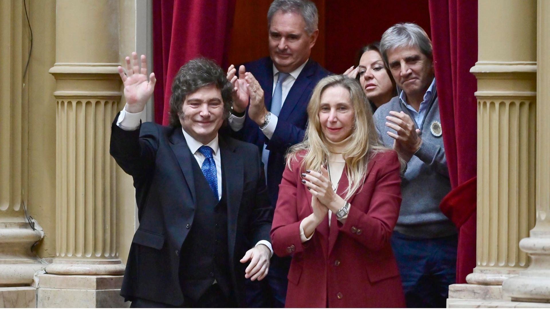 Javier Milei y Karina Milei - Foto: EFE