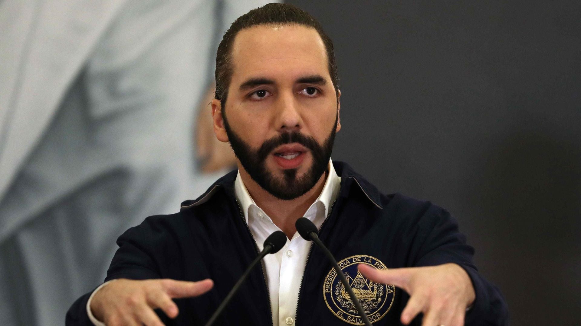 El presidente de El Salvador, Nayib Bukele-Foto EFE