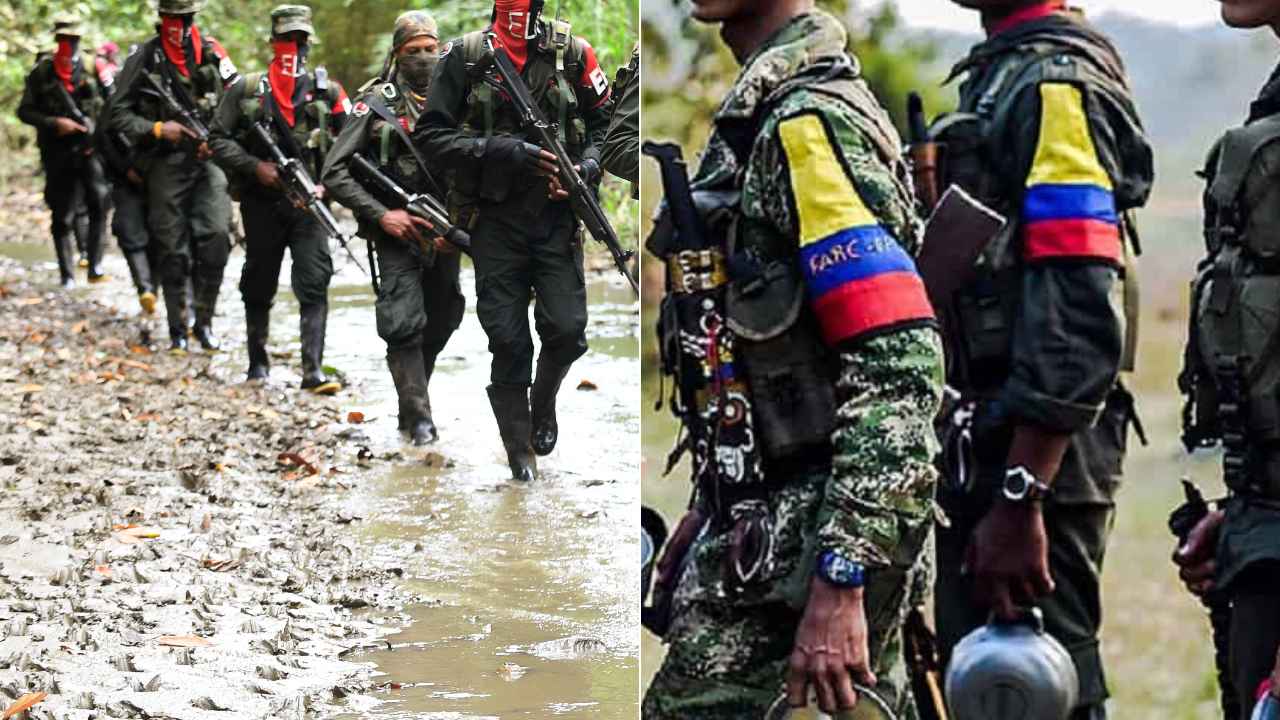 ELN/ Farc - Fotos AFP