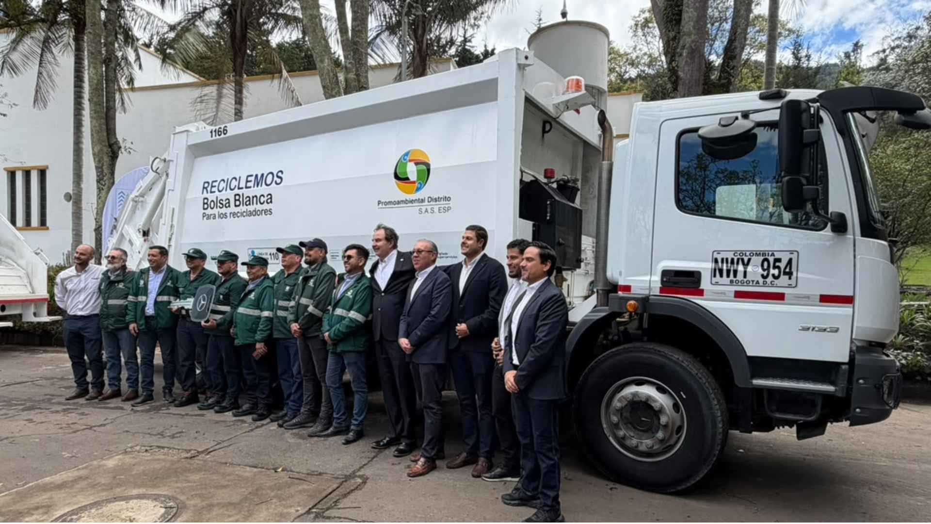Foto: Nuevos camiones de aseo en Bogotá