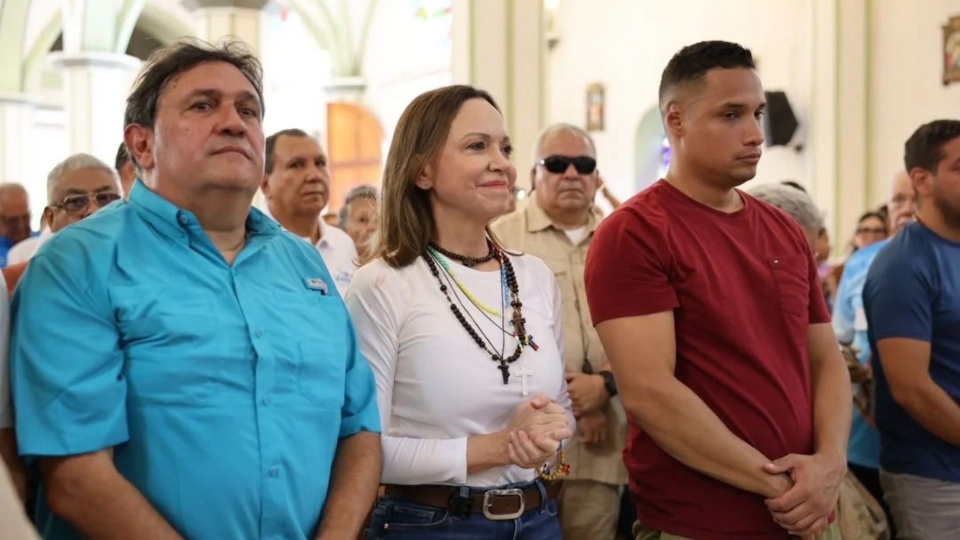 María Corina Machado ya se encuentra en Venezuela-Foto EFE