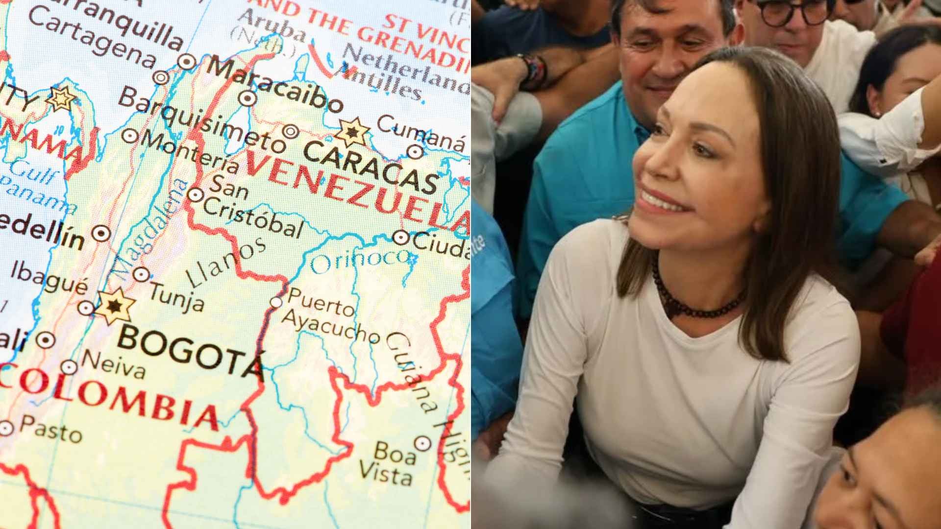 la Premio Nobel de la Paz tendría definida su ruta para llegar hasta la capital de Venezuela,