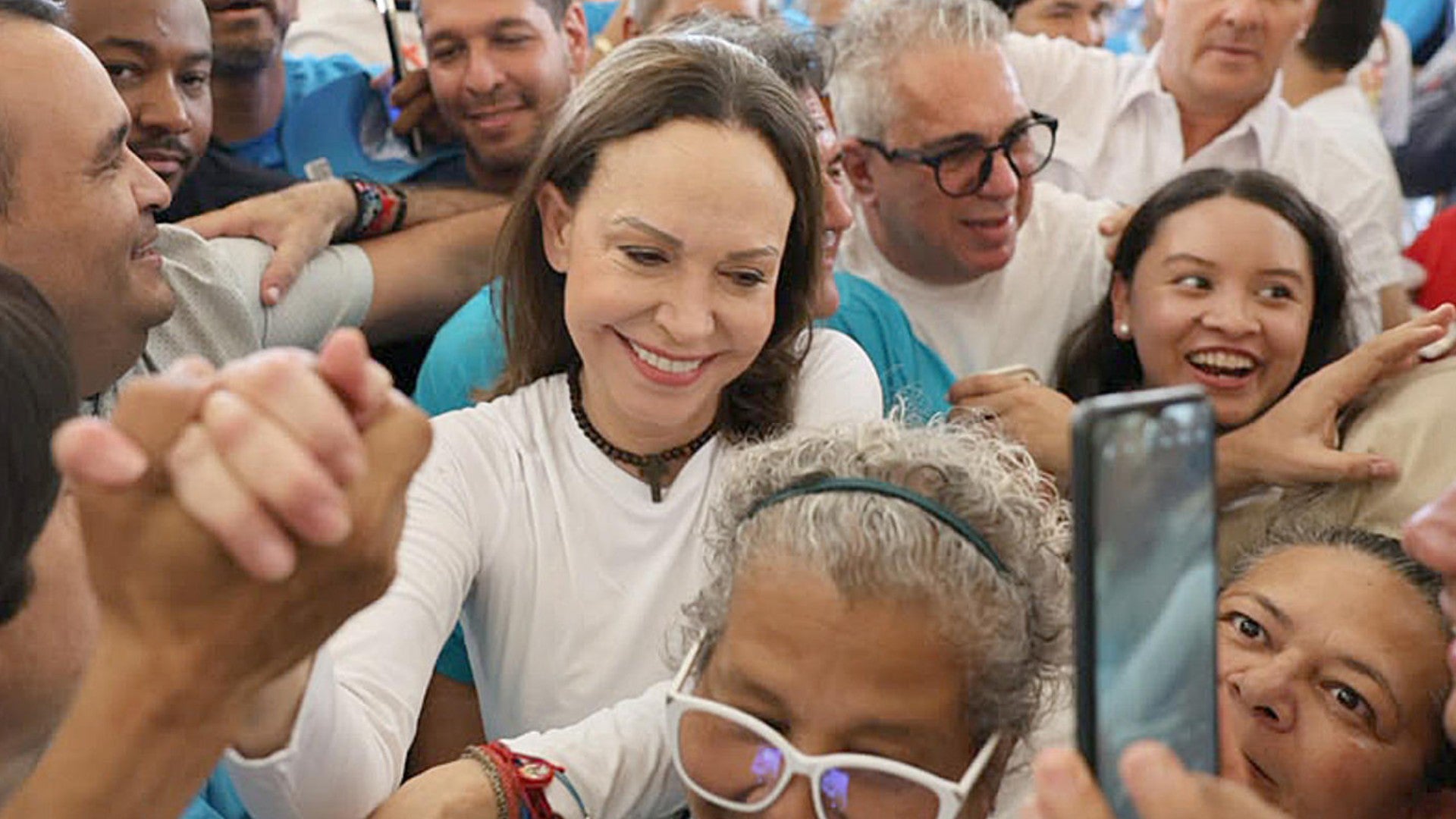 María Corina Machado regresó a Venezuela / FOTO: EFE