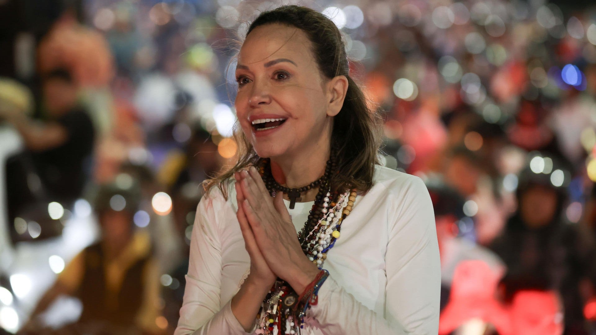 María Corina Machado regresó a Venezuela / FOTO: EFE