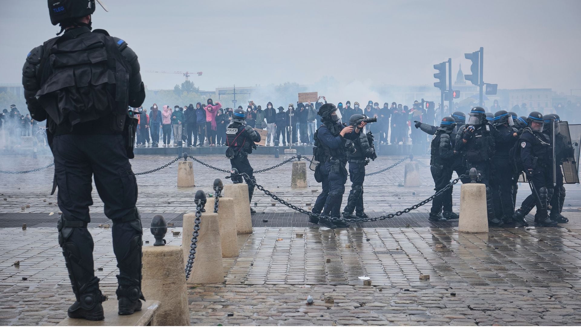 Protestas en Francia - Foto: EFE