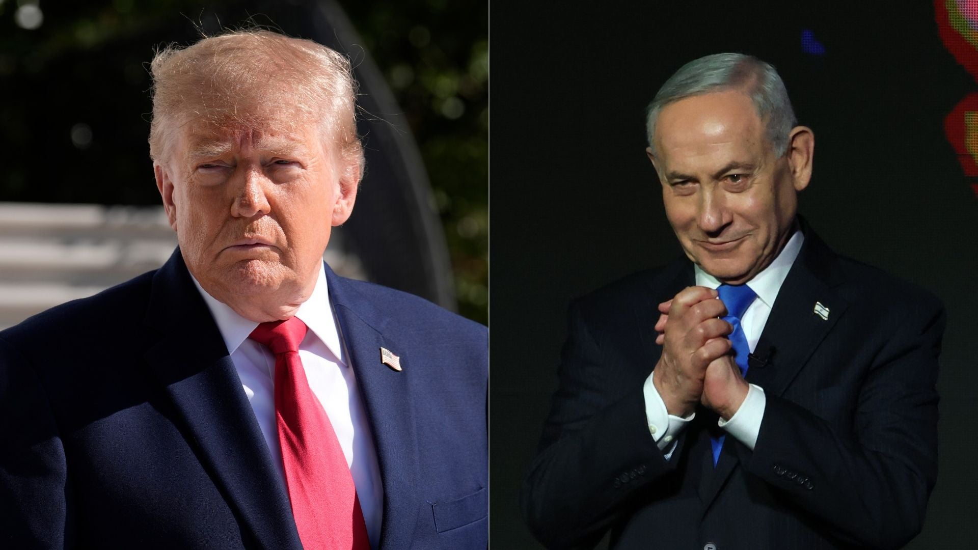 Benjamin Netanyahu y Donald Trump-Foto EFE