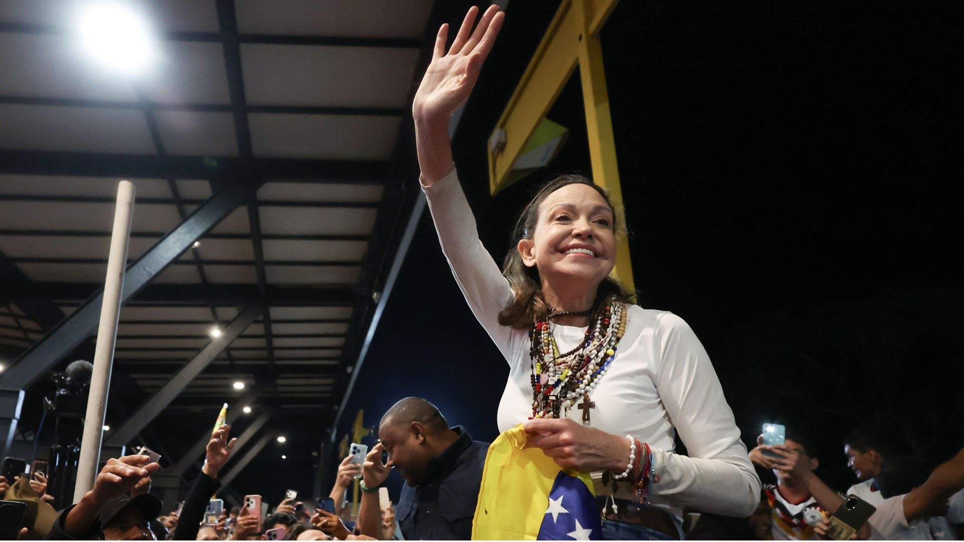 Regreo de María Corina Machado a Venezuela - Foto: EFE
