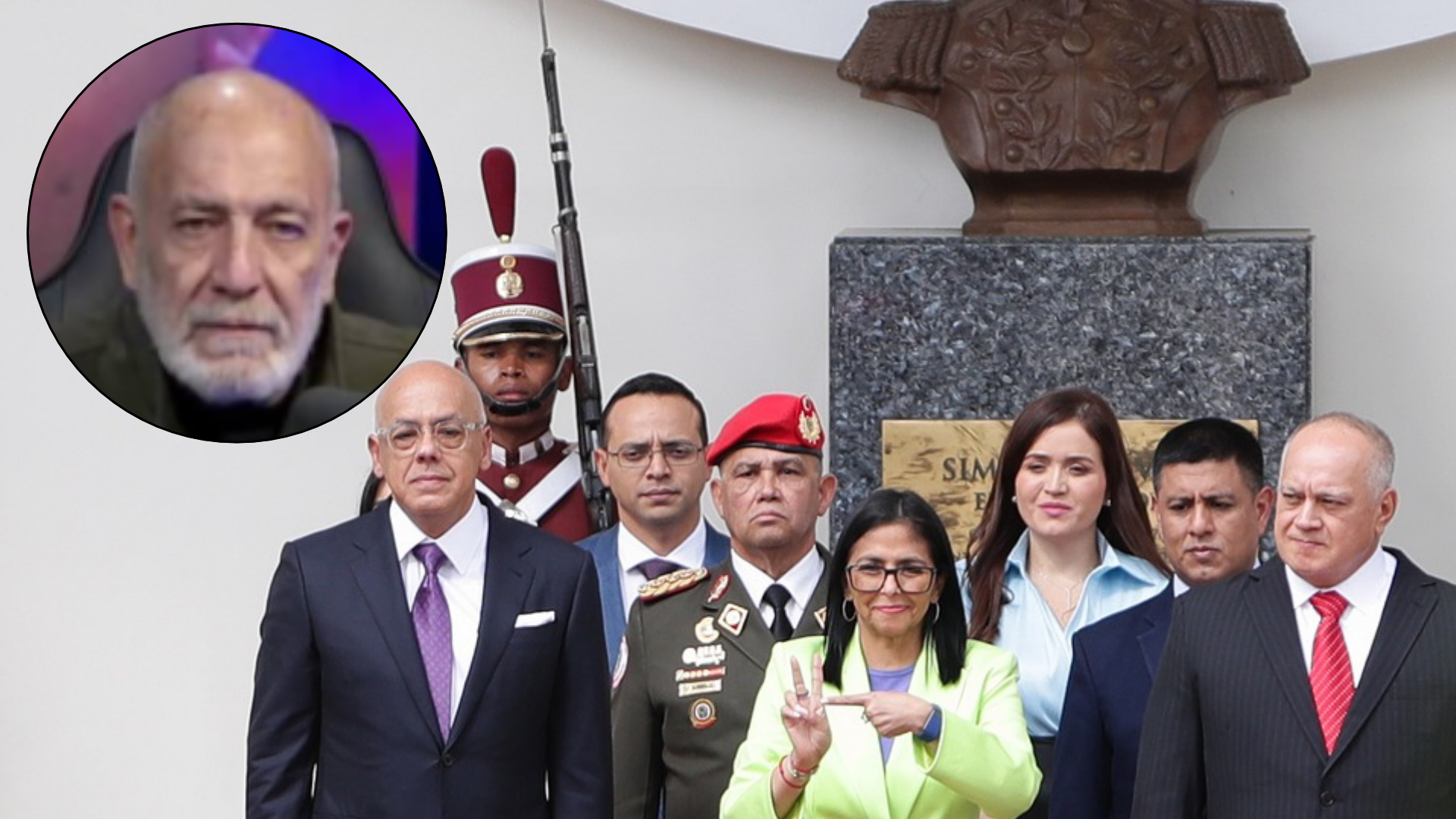 Mario Silva, excolaborador de la dictadura venezolana / Integrantes de la cúpula dictatorial de Venezuela - Fotos: X / EFE