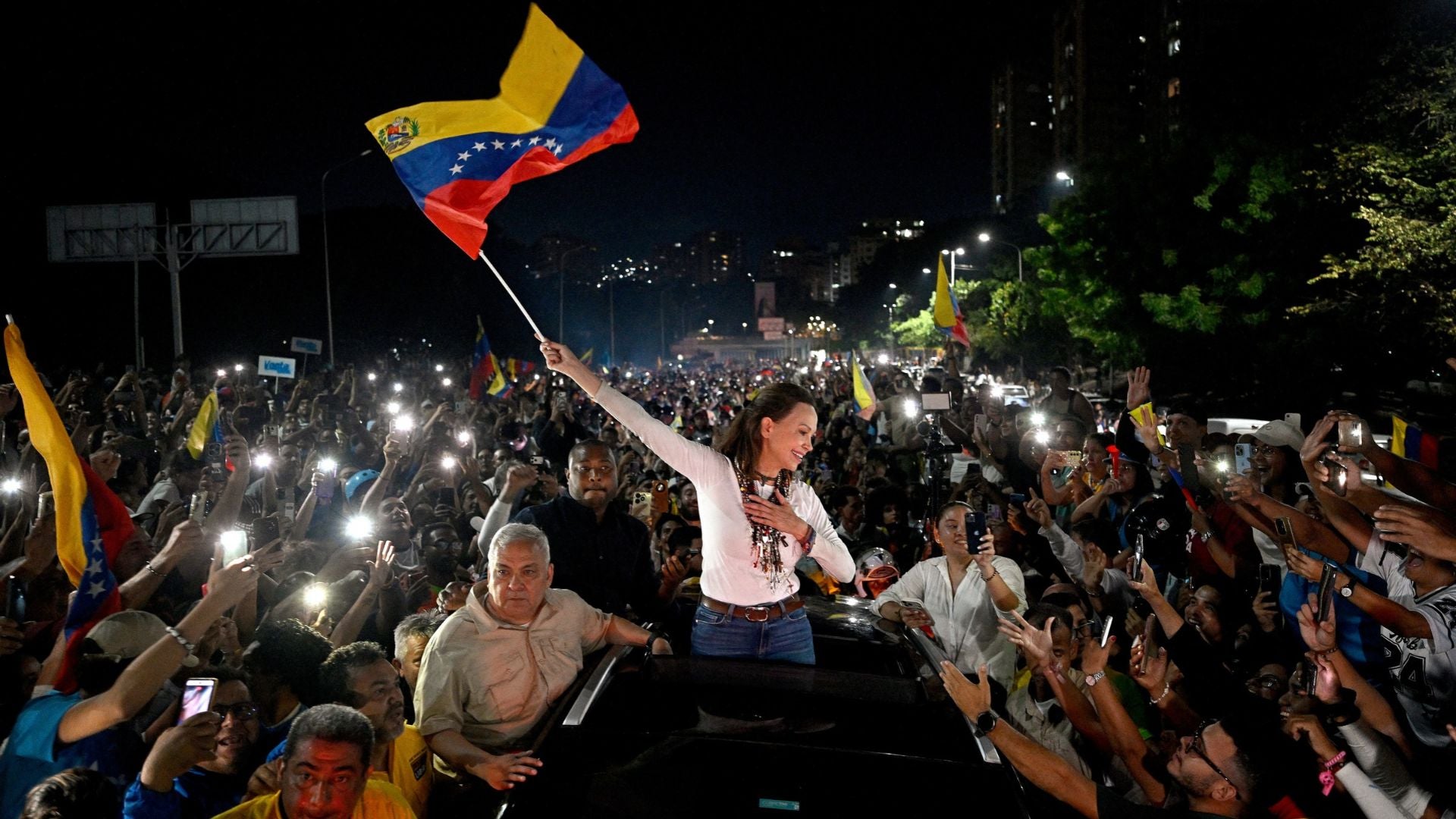 María Corina Machado | Fotos: AFP