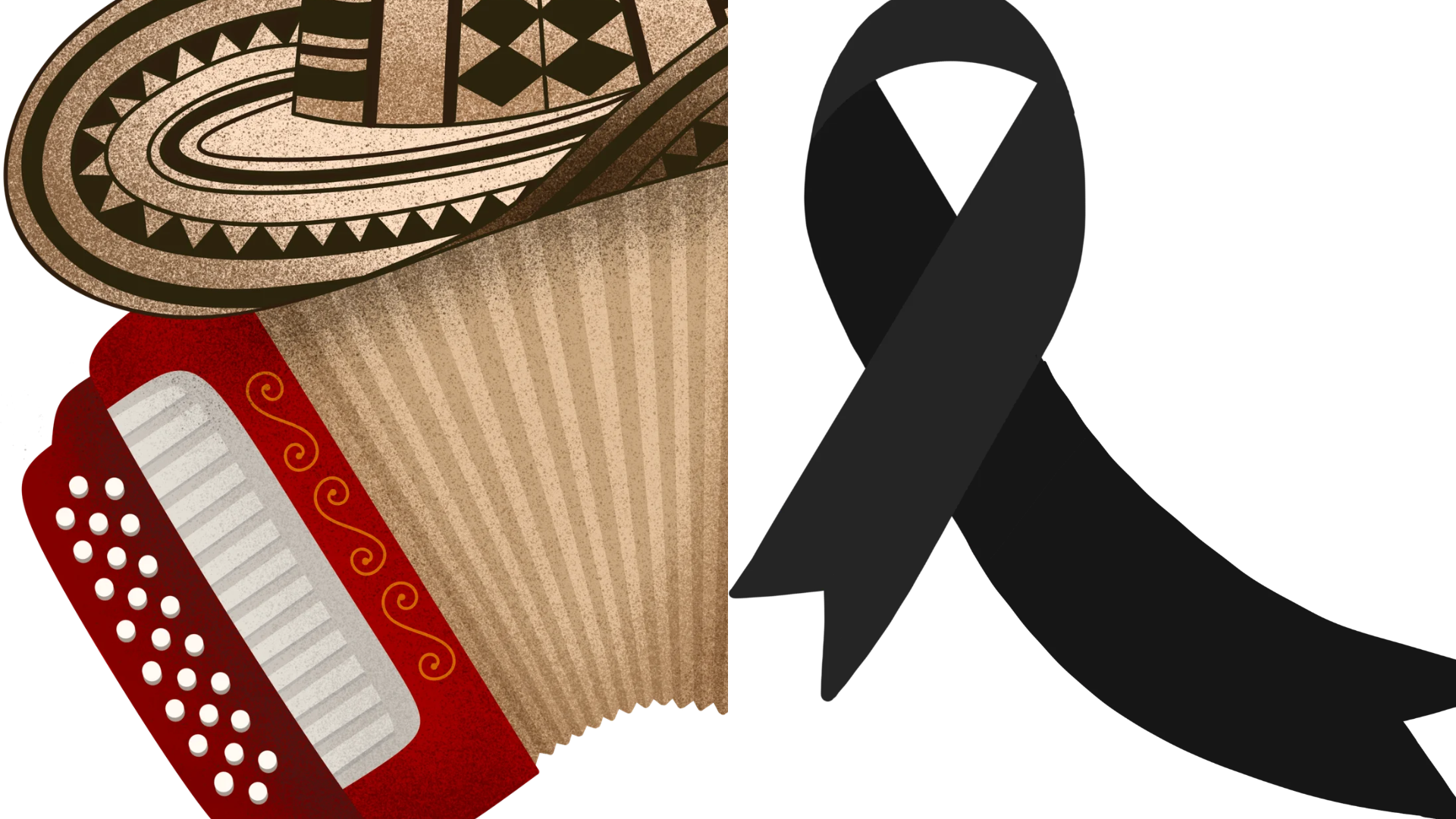 Acordeón de luto- CANVA