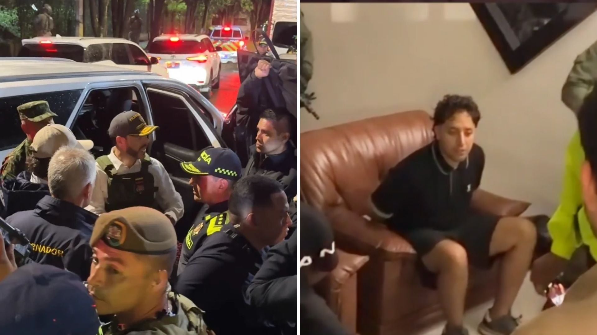 Megaoperativo en Medellín - Captura de pantalla de redes sociales