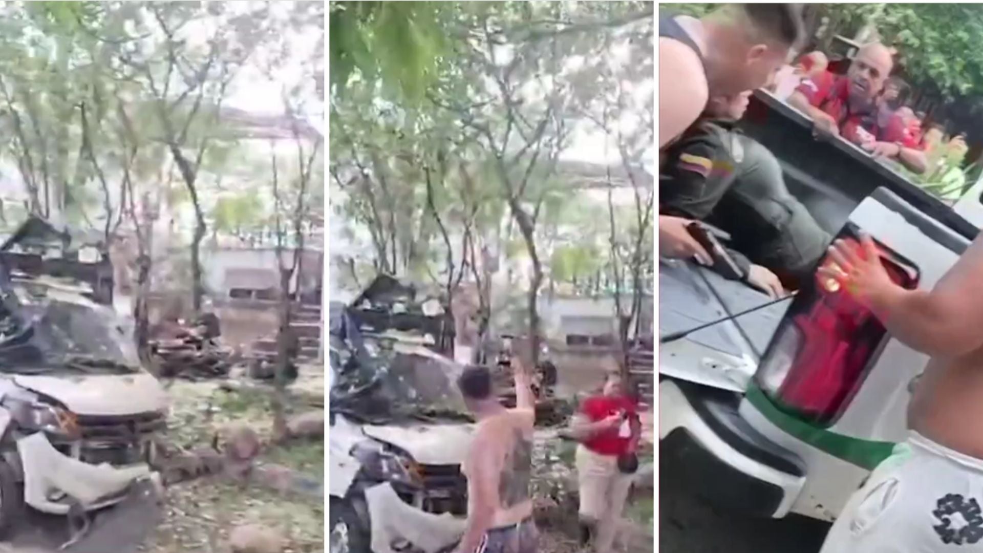 Artefacto explosivo en Cúcuta-Foto: Cortesía