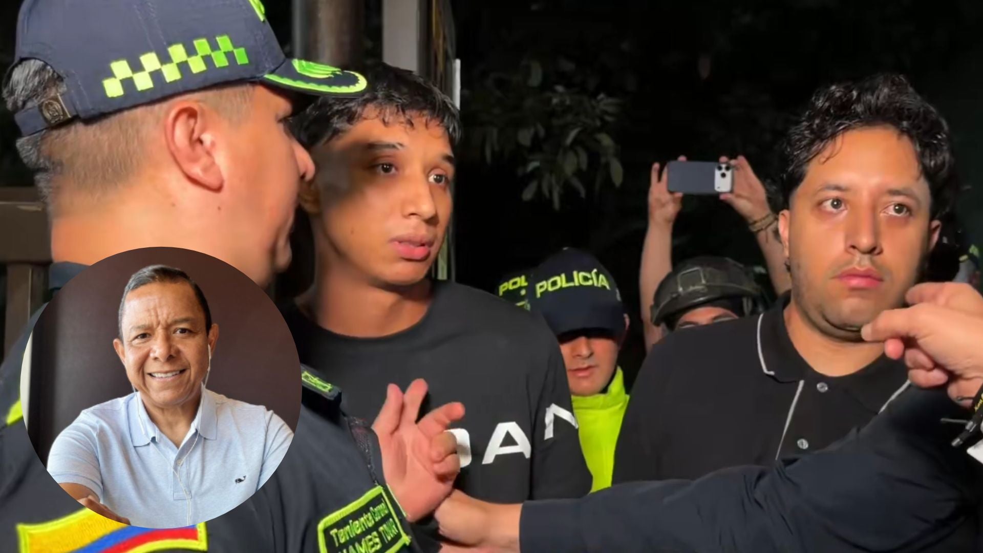 Capturan al hijo e hijastro de Iván Rene Valenciano - Captura de pantalla de redes sociales