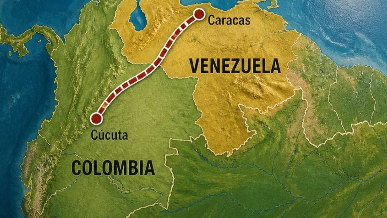 Frontera entre Colombia y Venezuela - Canva