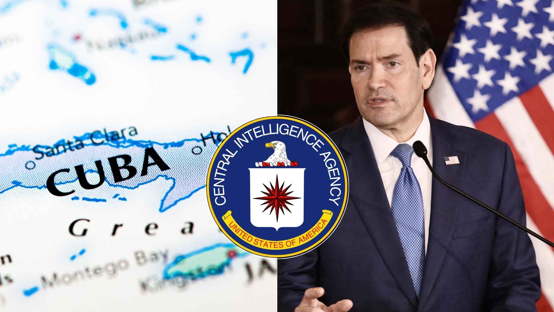 Cuba - Foto Canva/ Marco Rubio - Foto EFE/ CIA