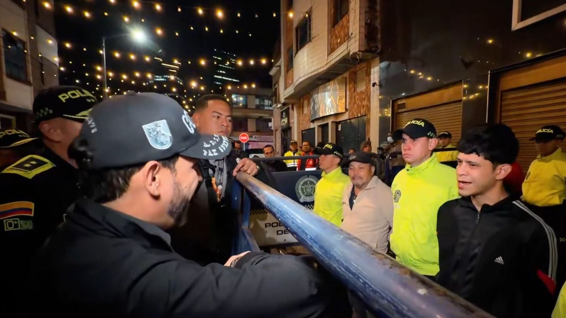 Cruce entre Abelardo de la Espriella y capturado - Captura de pantalla de redes sociales