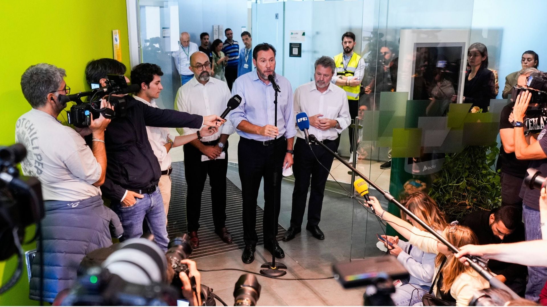 El ministro de Transportes, Óscar Puente-Foto EFE