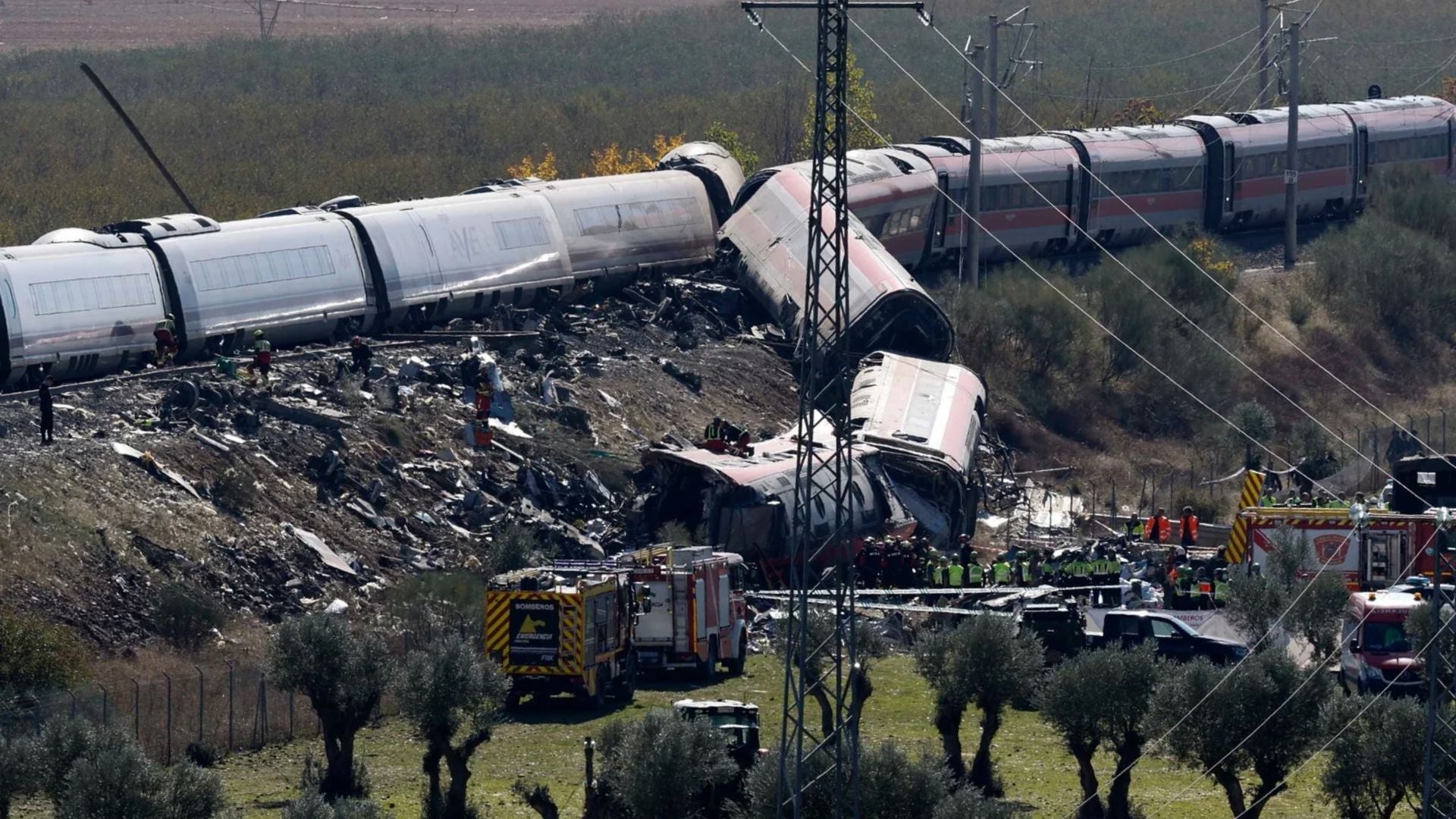Choque de trenes en España - EFE