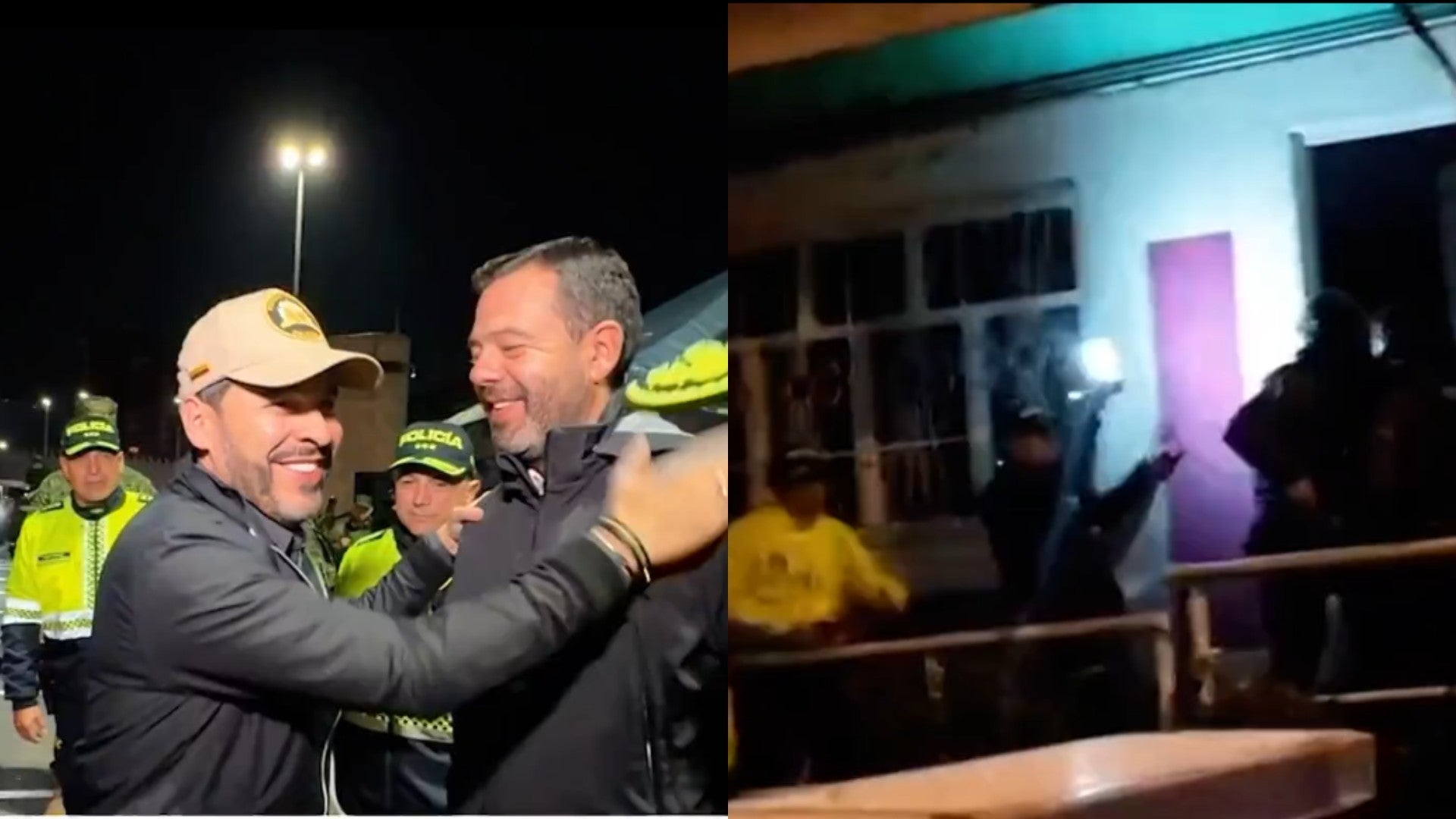 Operativo en Bogotá contra el crimen / FOTO: Captura de pantalla