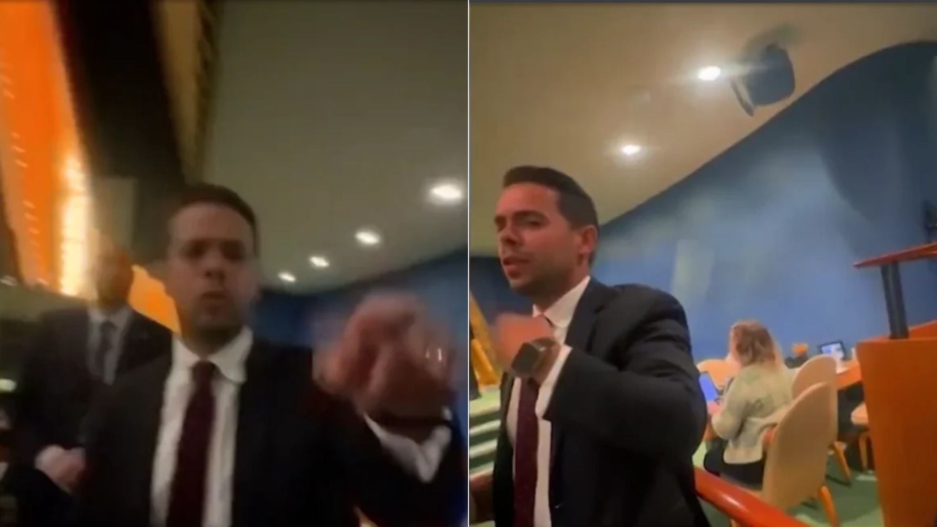 Richard Tur, diplomático cubano expulsado de EEUU - Foto: captura video