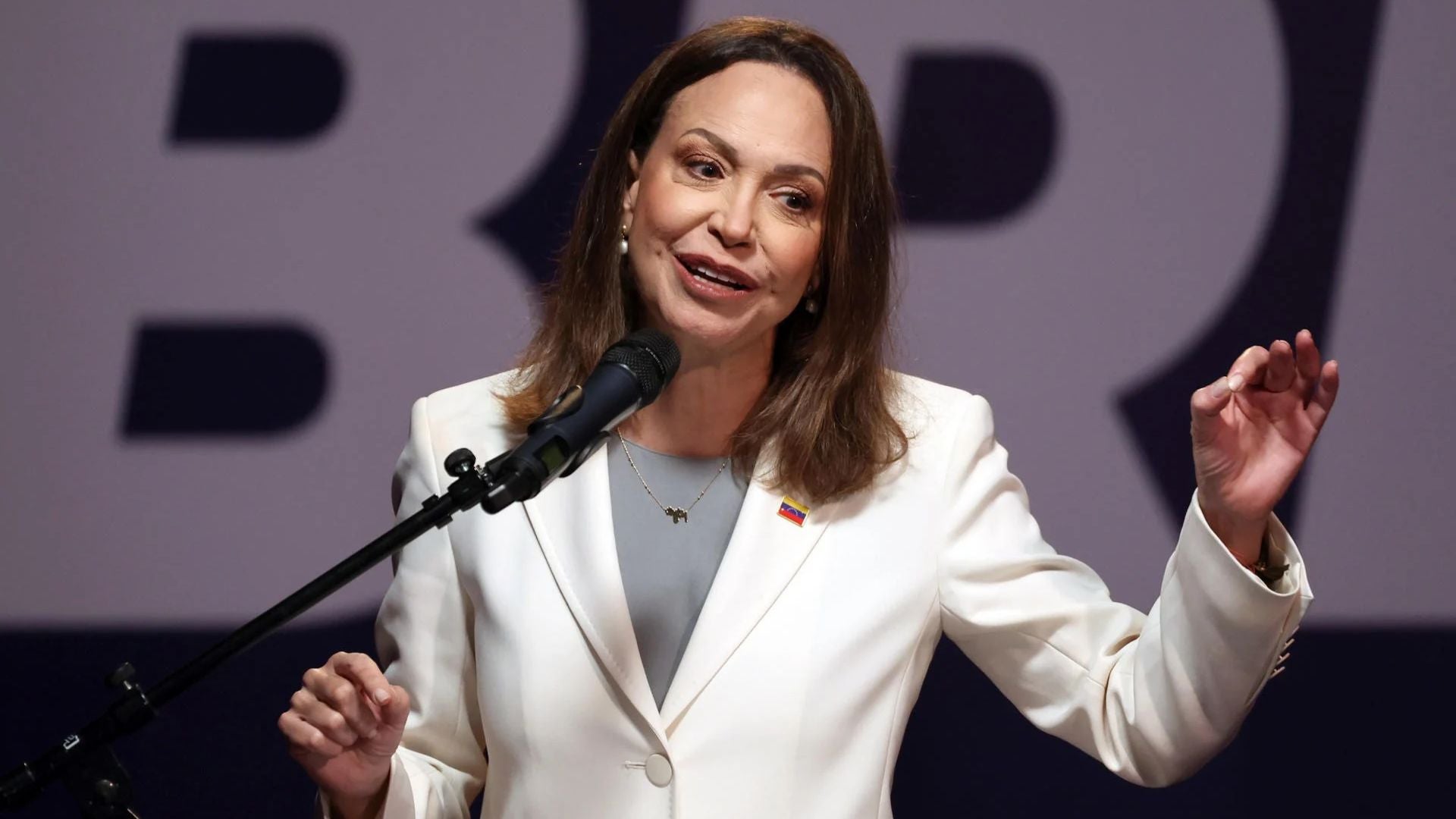 María Corina Machado, líder de las fuerzas democráticas de Venezuela - Foto: EFE