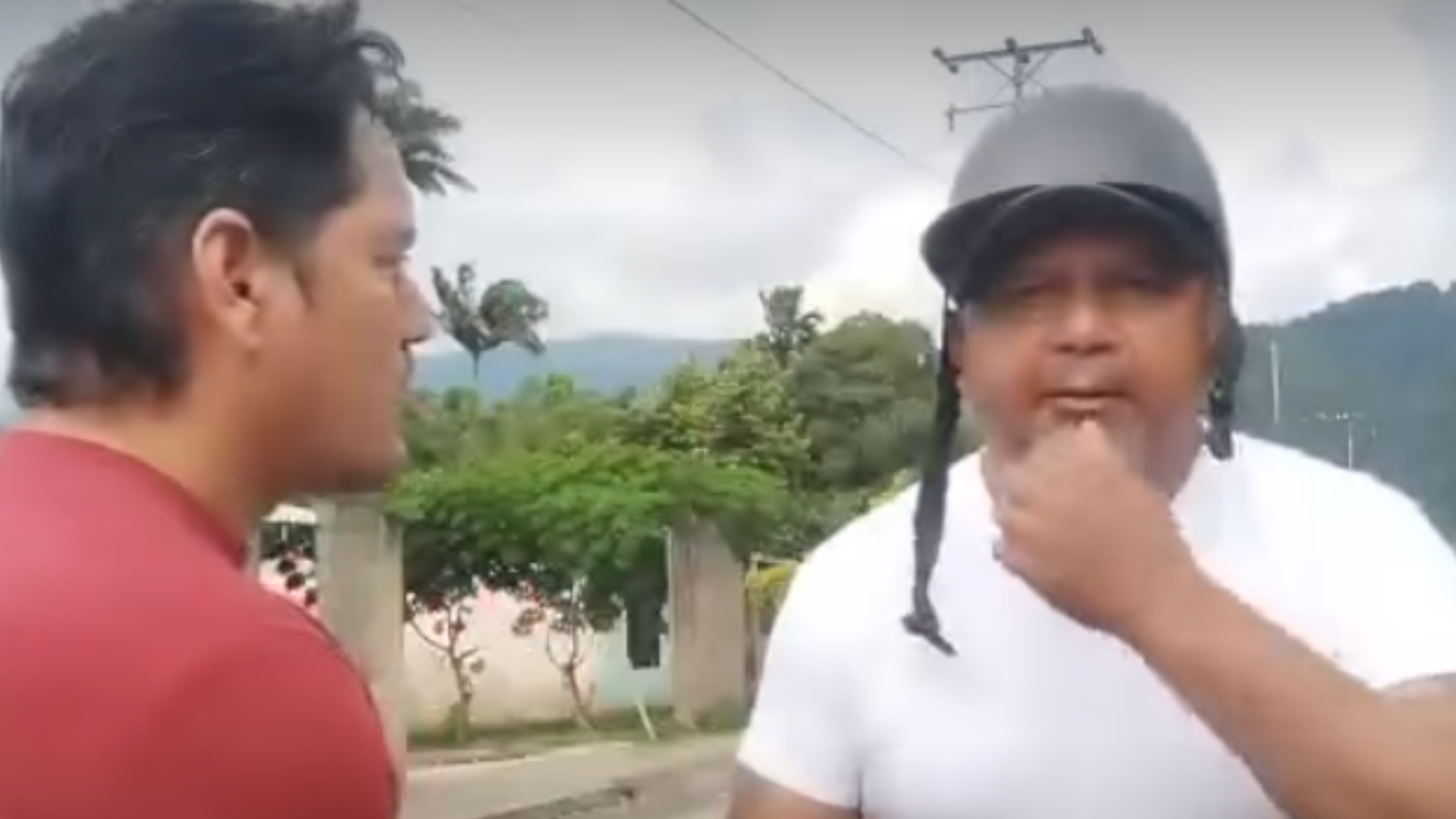 Periodista fue amedrentado por un supuesto "comunero" en Yaracuay (Venezuela) - Foto: X