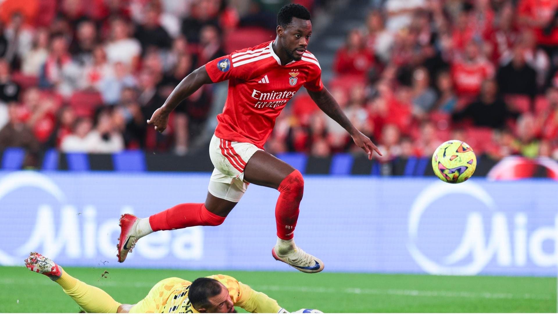 Jhon Durán, jugador del Benfica - Foto: EFE