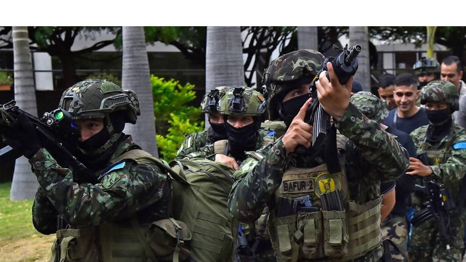 Militares en Cúcuta - AFP