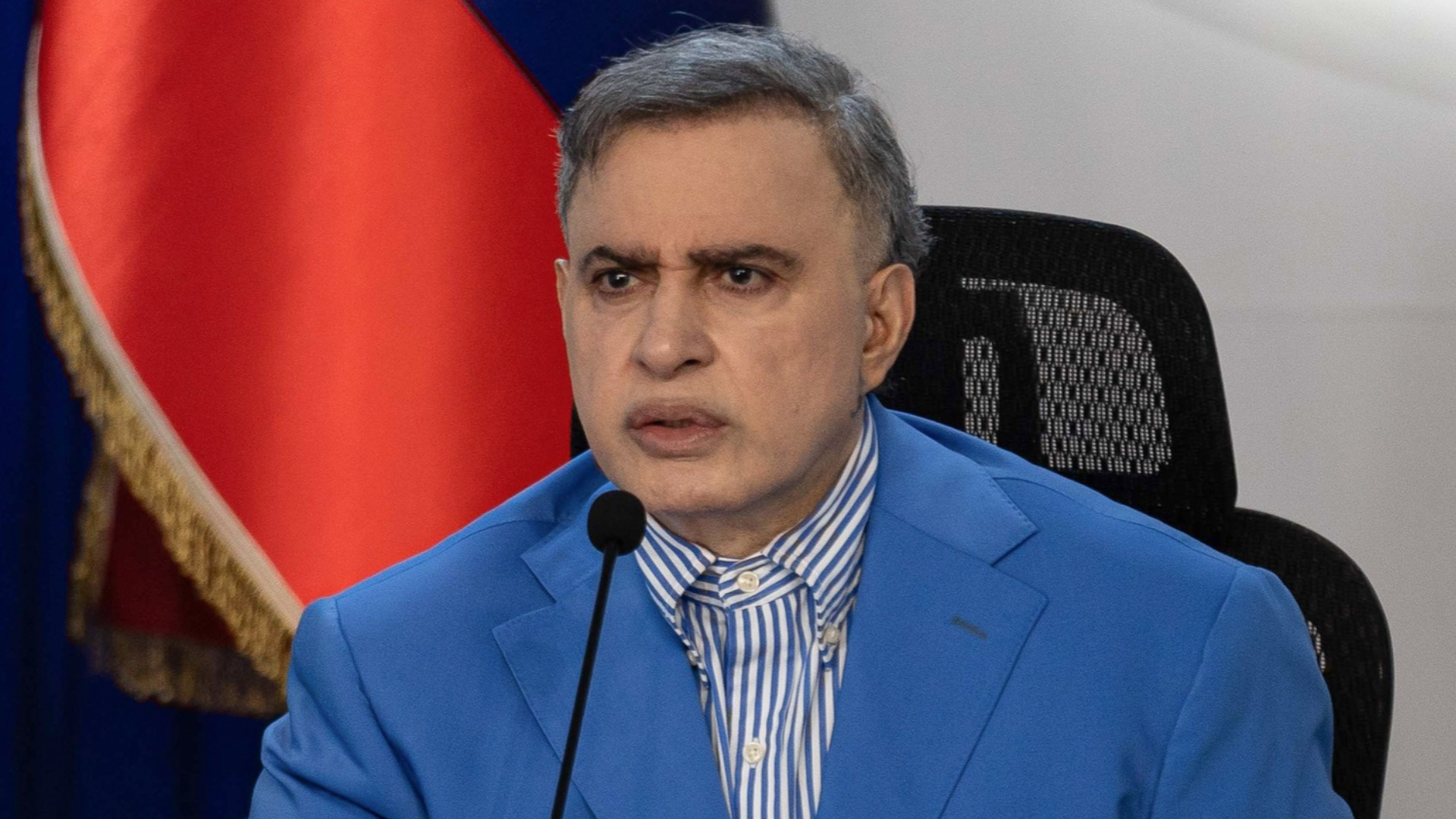 Tarek William Saab, integrante de la dictadura en Venezuela - Foto: EFE