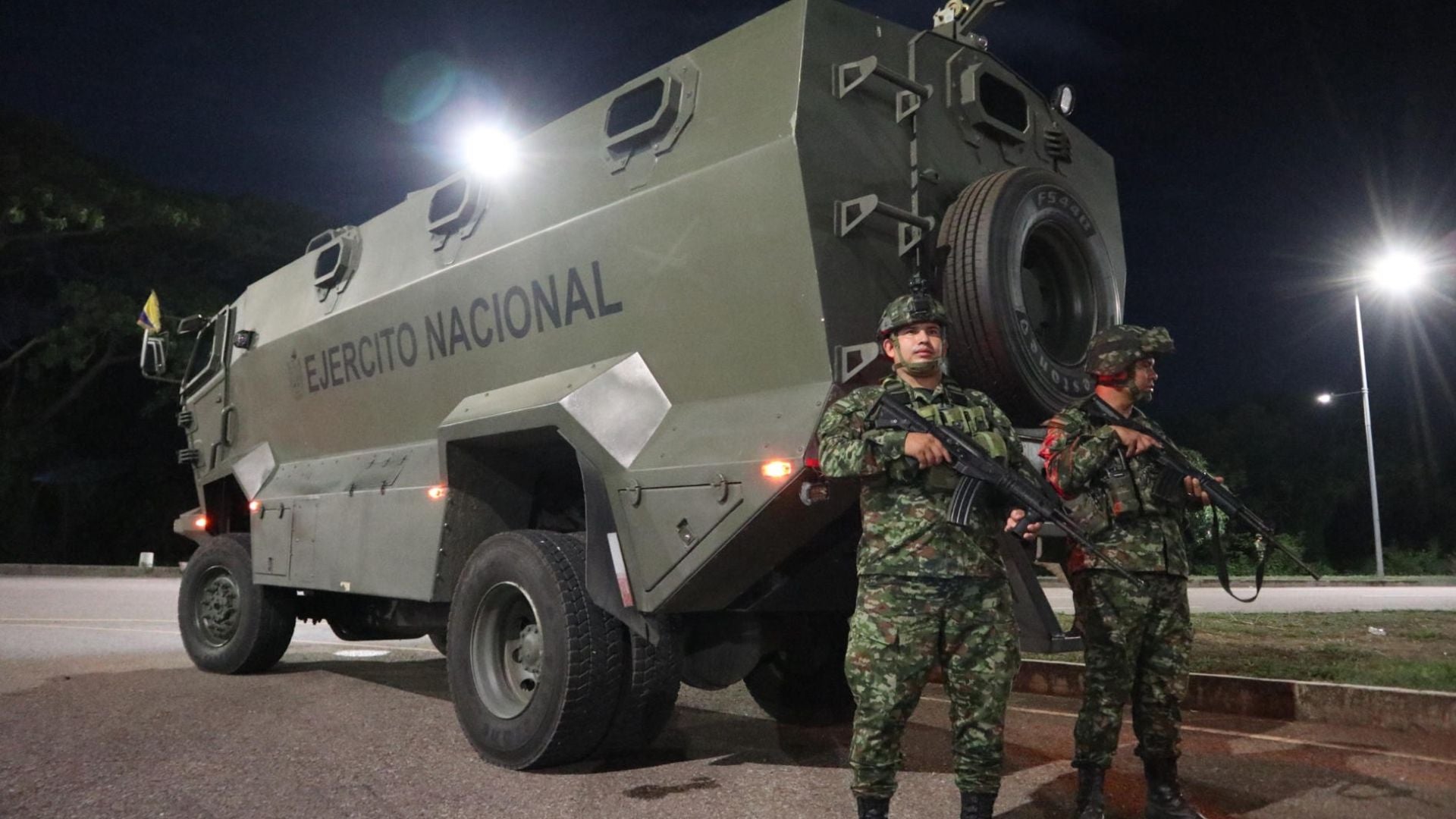 Despliegue militar en Cúcuta - Foto: EFE
