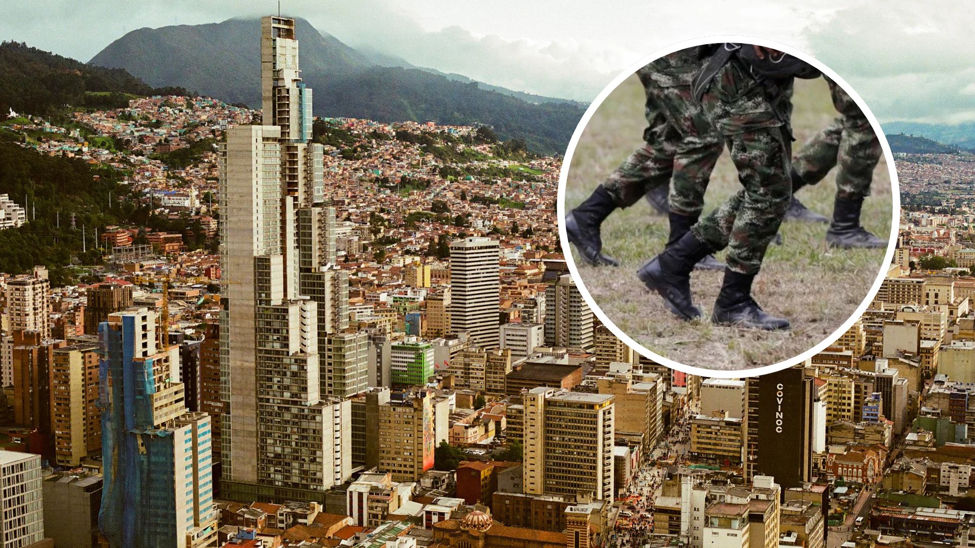 Piden militarización en Bogotá ante incremento de la inseguridad - Foto: EFE/Canva