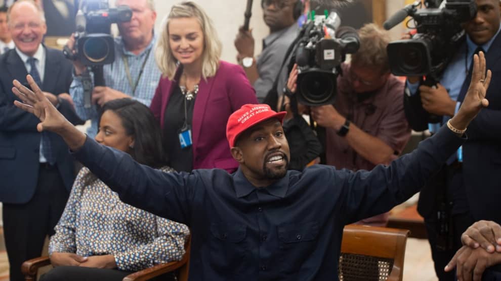 Trump encuentra "interesante" la postulación de Kanye West a la carrera presidencial